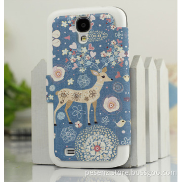 Hand Carved Workshop, Phone Cases for Sumsung I9500/I9508/I9502 Coloured Drawing or Pattern Battery Cover